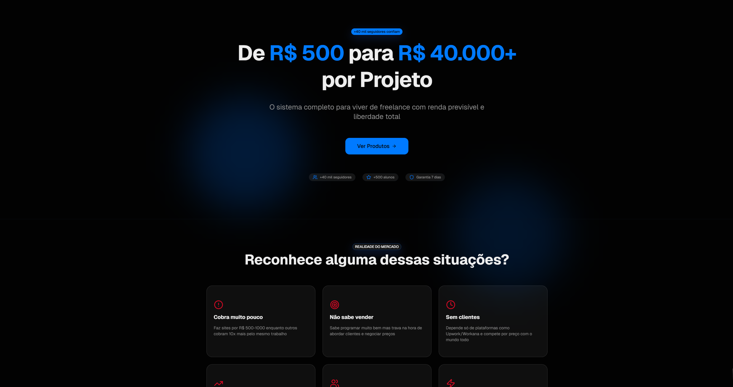 Site Viver de Freelancer